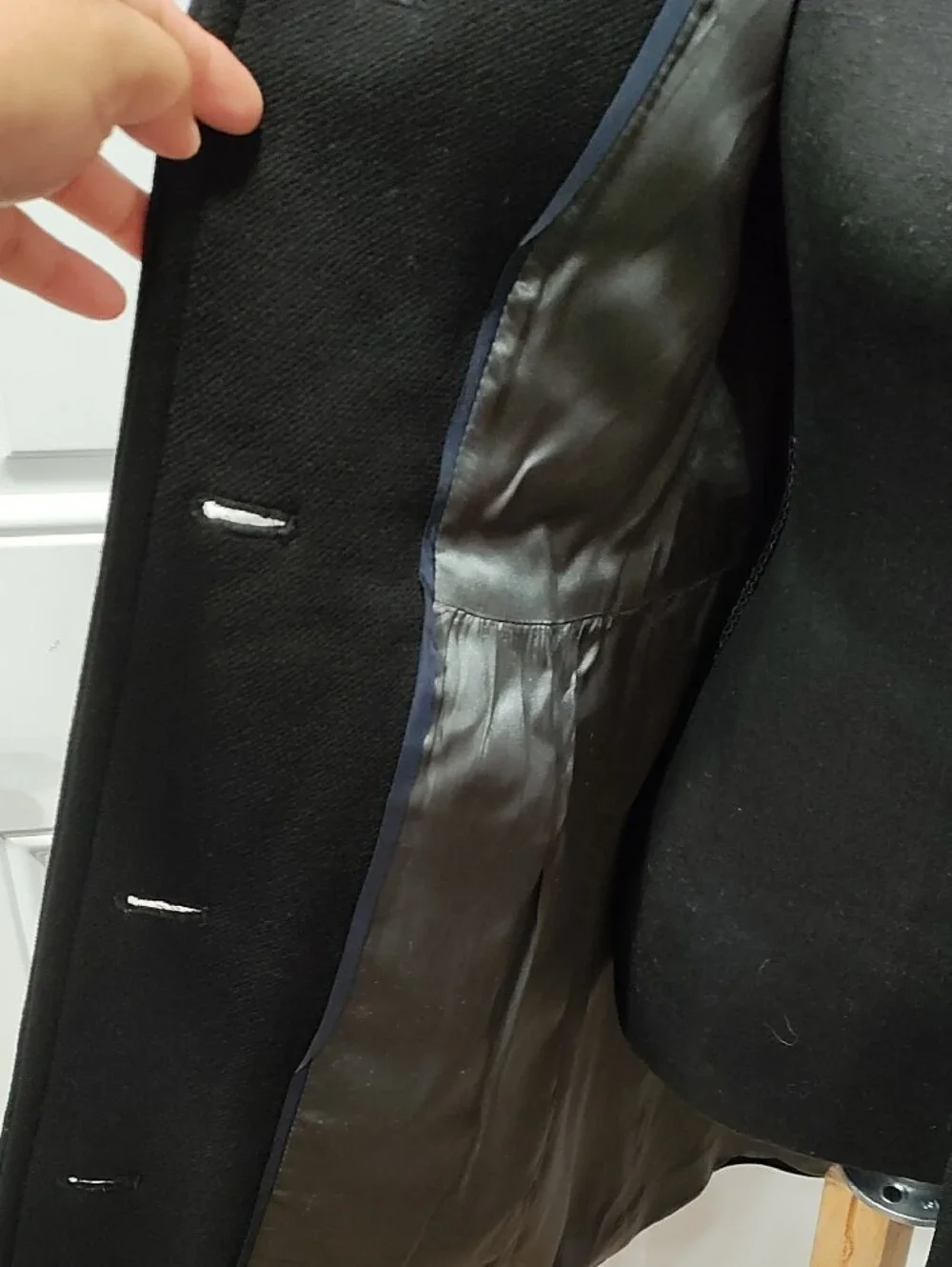 J. Crew tailored pea